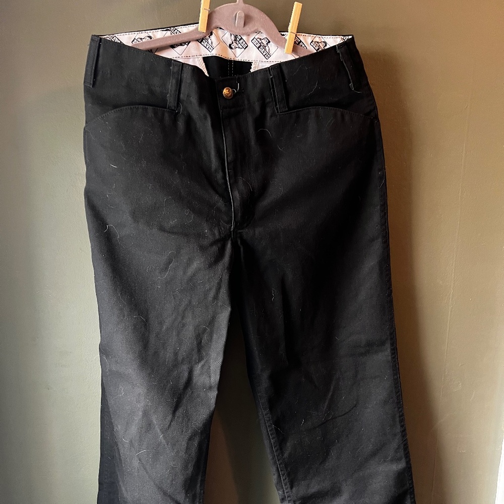 Ben Davis Twill Work Pants (Black)